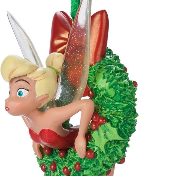 Tinker Bell Wreath Sketchbook Ornament - Picture 3 of 4